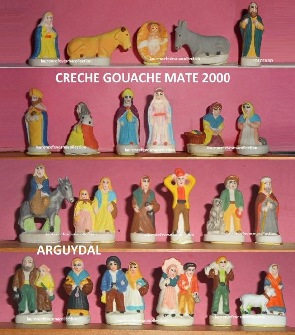 2000 cs291 santons creche gouache 23 mat 2000 arpilles sans ecriture arguydal cataloguee